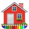 Icon coloring book the house free games for kids