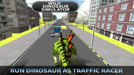 Game screenshot Wild Dinosaur City Traffic Race 2016 apk