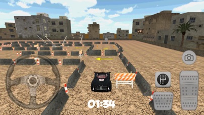 Black Sport Car Park Driving City 1.0 IOS -