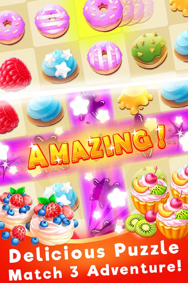 The Bakery Game: Yummy Smash screenshot 2