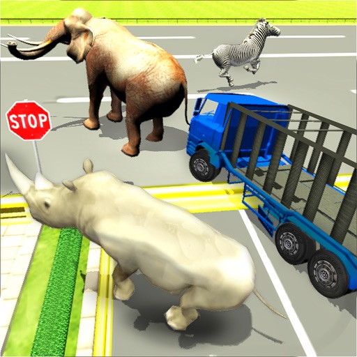 City Zoo Transport Truck 2016: Grand Truck Animal Transporter Driving And Parking Simulator icon