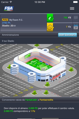 Fantacalcio Fanta Serie A screenshot 2