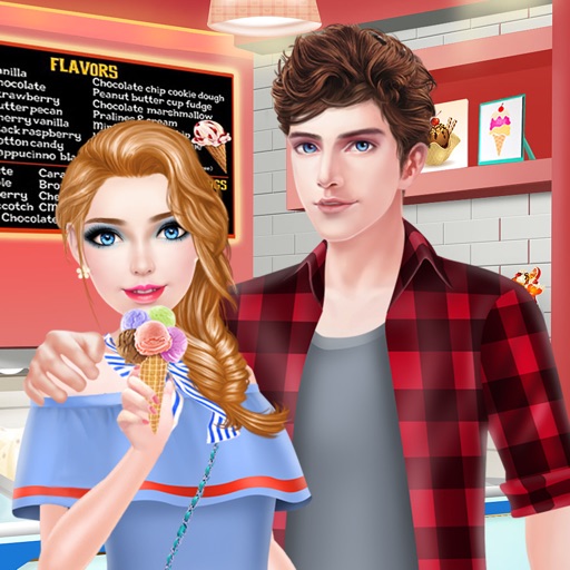 High School First Date Salon - Teenage Crush Story: SPA Dressup Makeover Game iOS App