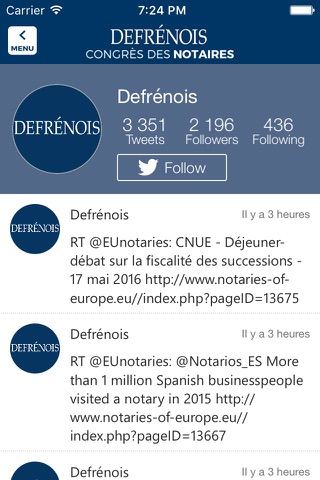 Defrénois - Congrès des Notaires screenshot 3