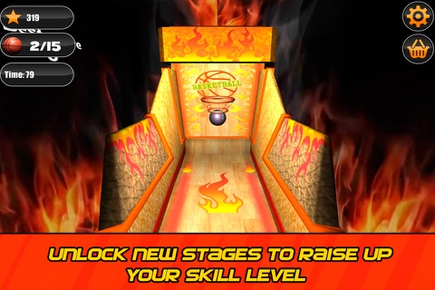 Basketball Throwing Challenge 3D Full screenshot 4