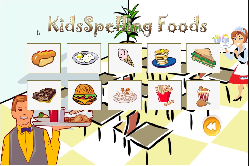 Kids Spelling Food screenshot 2
