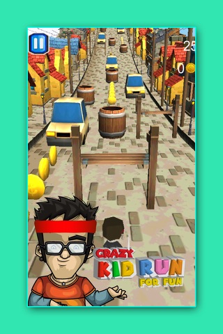 Crazy Kid Run For Fun Pro - Endless Running Game screenshot 4