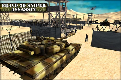 Bravo 3D Sniper Assassin - Military Sniper Assault Shooter Game screenshot 4