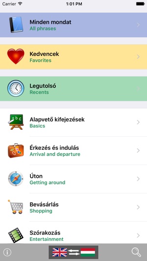 Magyar / Angol kifejezéstár - English / Hungarian phrasebook(圖1)-速報App