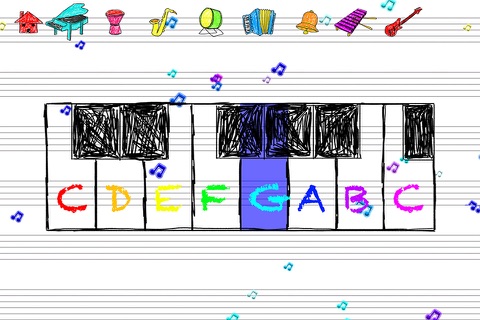 Doodle Sounds - Paper Piano screenshot 4