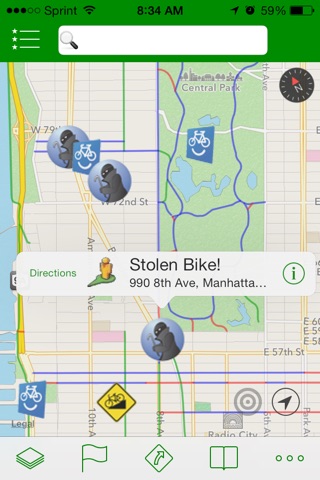 Get There By Bike - Interactive Bike Maps for the Urban Commuter screenshot 3