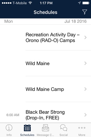 UMaine CRec screenshot 3