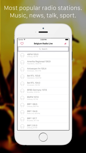 Belgium - België Radio Player: Listen FM Live Radio & intern(圖1)-速報App