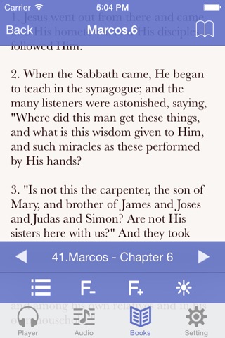 NASB Bible (Audio & Book) screenshot 3