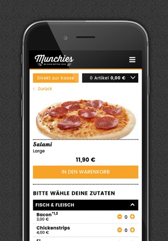 Munchies Food - Pizza & Burger screenshot 4