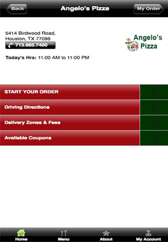 Angelo's Pizza Houston screenshot 2