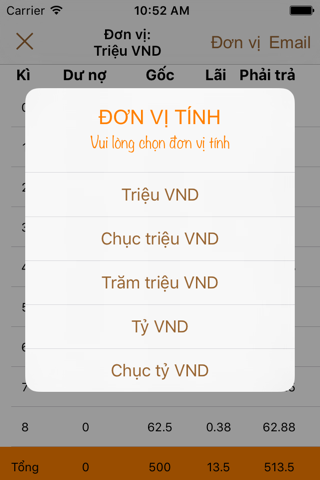 Tính Lãi Vay screenshot 3