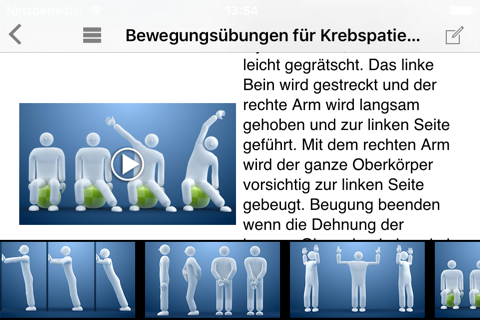 Sport gegen Krebs screenshot 3