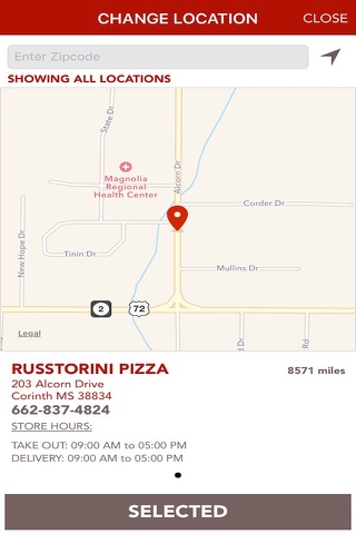 Russtorini Pizza screenshot 2