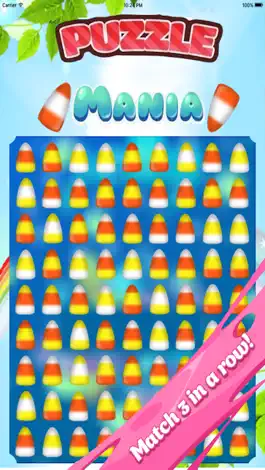 Game screenshot Candy Corn Puzzle Mania-The Candies Match 3 Puzzel Game For Kids & Girls apk