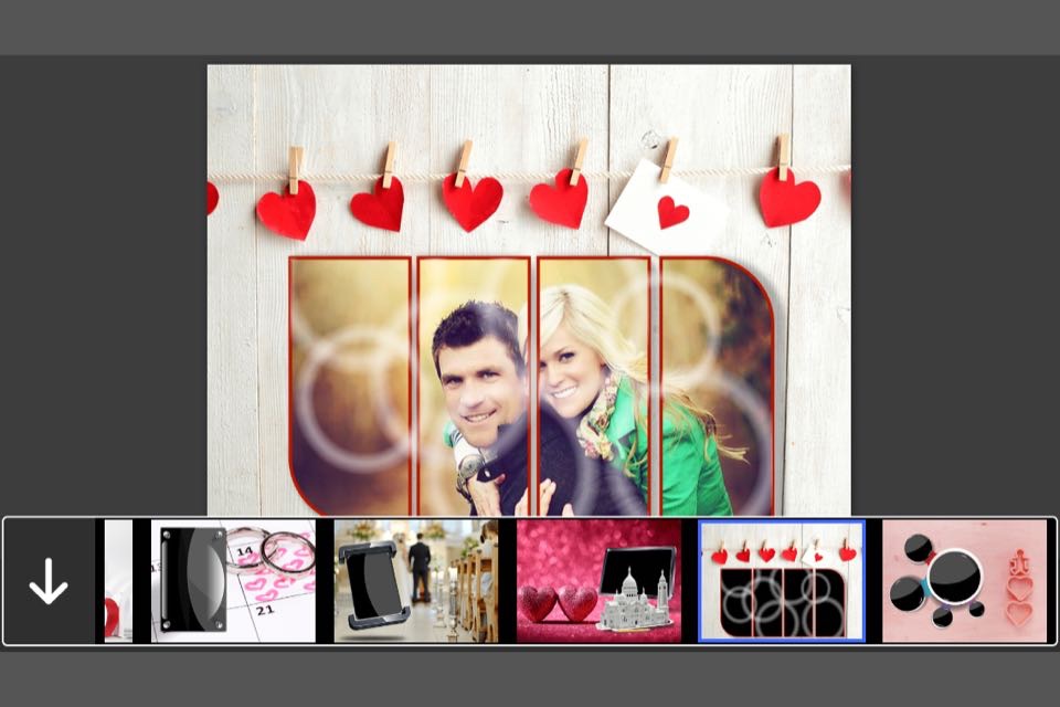 3D Heart Photo Frame - Amazing Picture Frames & Photo Editor screenshot 3