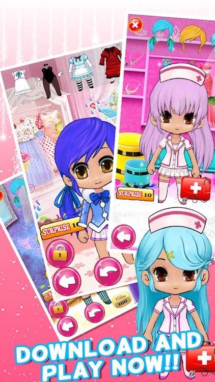 Dress Up Chibi Character Games For Teens Girls & Kids Free