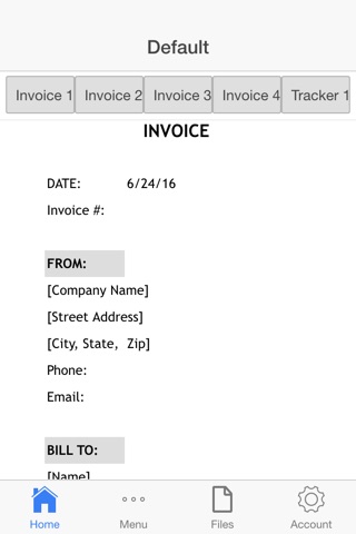 Cash Invoice screenshot 4