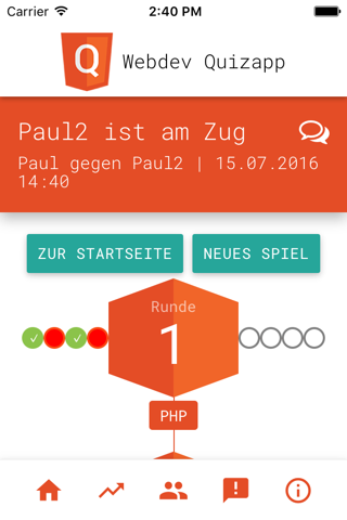 Webdev Quiz - Die Quiz-App! screenshot 2