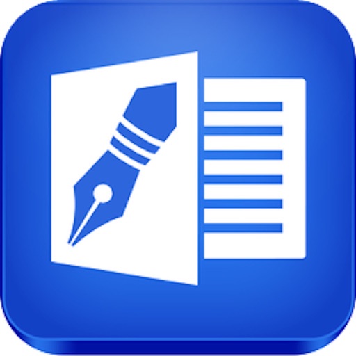 Word Writer - for Microsoft Office Word Docs & Quickoffice edition icon