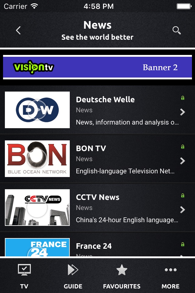 VisionTV UK screenshot 2