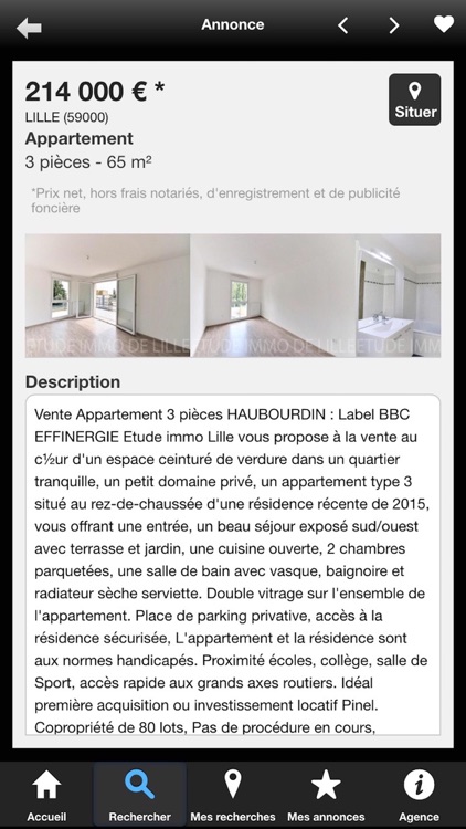 AGENCE IMMOBILIERE LILLE screenshot-3