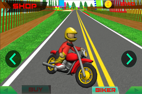 Super Cartoon Bike Racing screenshot 2