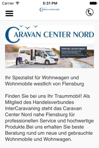 Caravan Center Nord screenshot 2