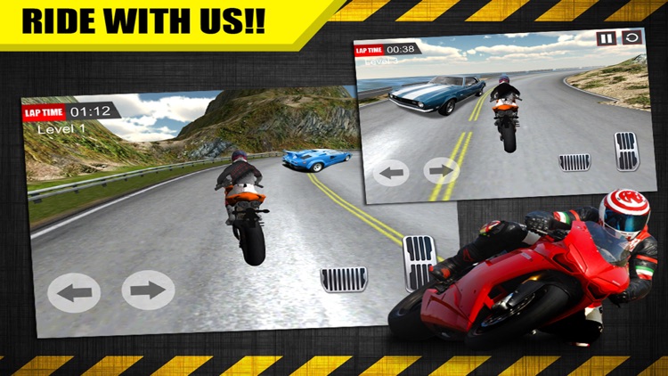 Motorbike Rider Simulator 3D screenshot-3