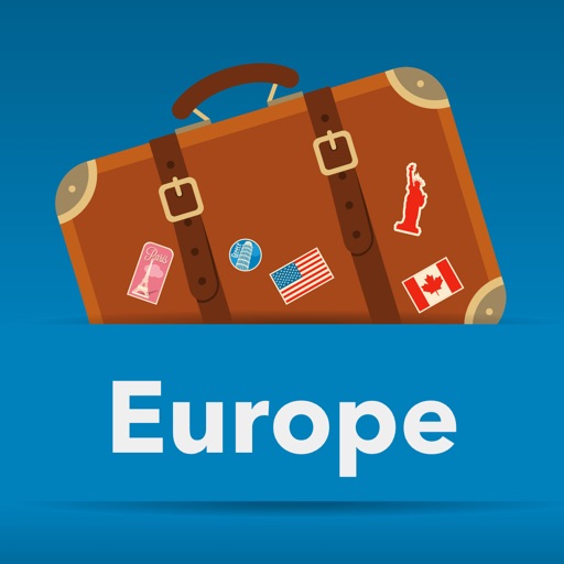 Europe offline map and free travel guide