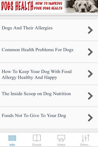 Dog's Health Problems - How To Improve Your Dog's Health+ screenshot 2