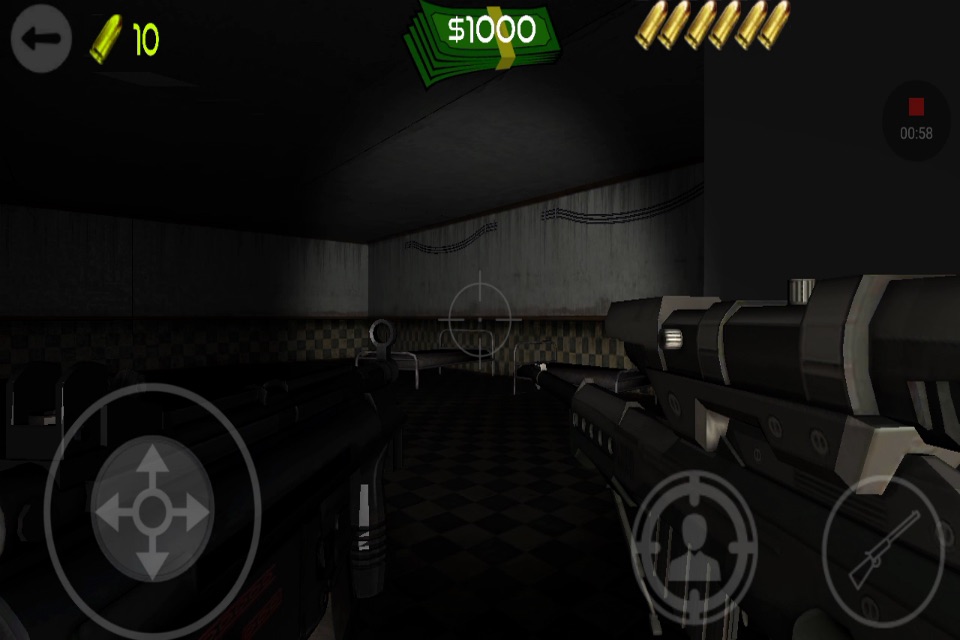 Zombie Hospital Escape 3D Horror (an fps style shoot N kill survival game) screenshot 4