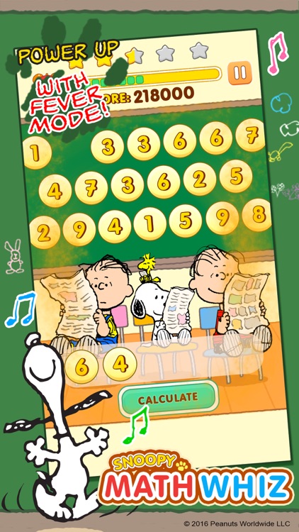 Snoopy Math Whiz