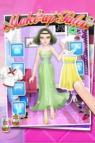 Makeup Salon - fashion girls casual dressup spa games screenshot 2