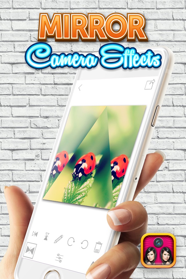 Mirror Camera Effects – Photo Reflection Blender for Making Cool Clone Pics screenshot 2