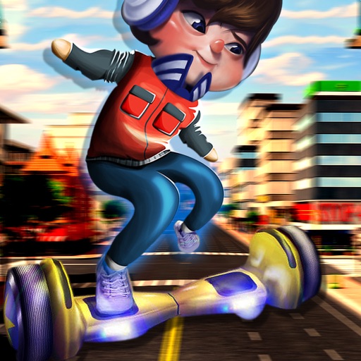 Hoverboard Stunt Simulator : City Skate Rider Road Drift Racer iOS App