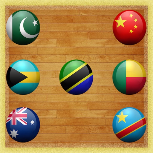 Flag Match Link Puzzle 3D