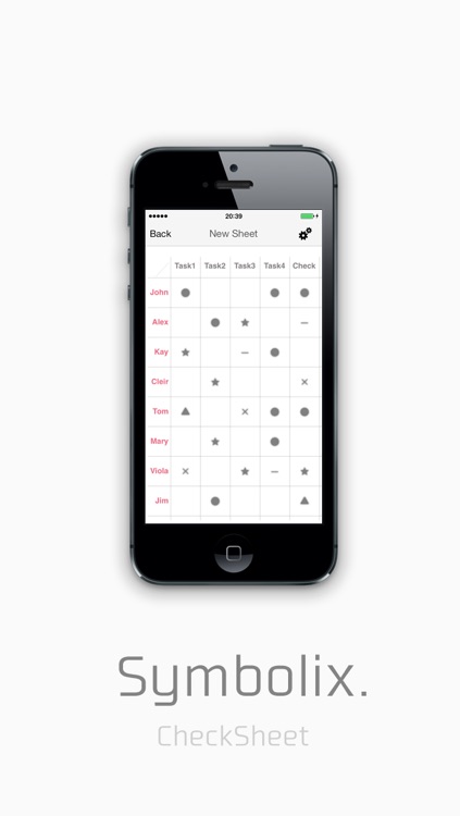 Checksheet App -Symbolix.-