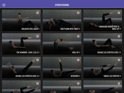 Pilates Zone - exercise videos screenshot 3