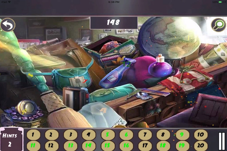 Free Hidden Objects:Crime Case Numbers screenshot 2