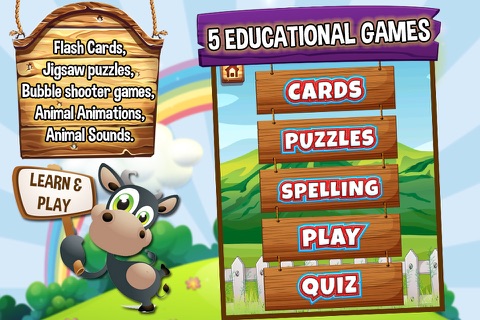 Play and Learn Farm Animals screenshot 2