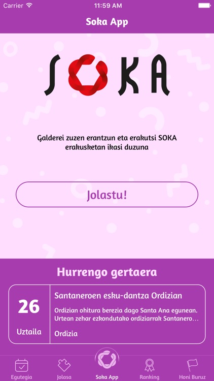 Soka, euskal dantza