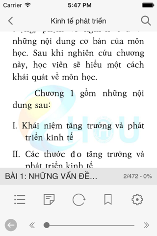 Hanoi Open University E-Learning Books screenshot 4