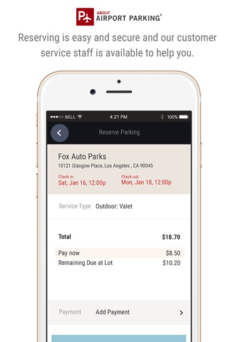 AirportParking screenshot 4