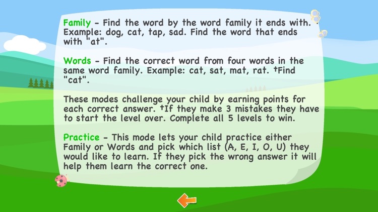 Word Family Recognition screenshot-4